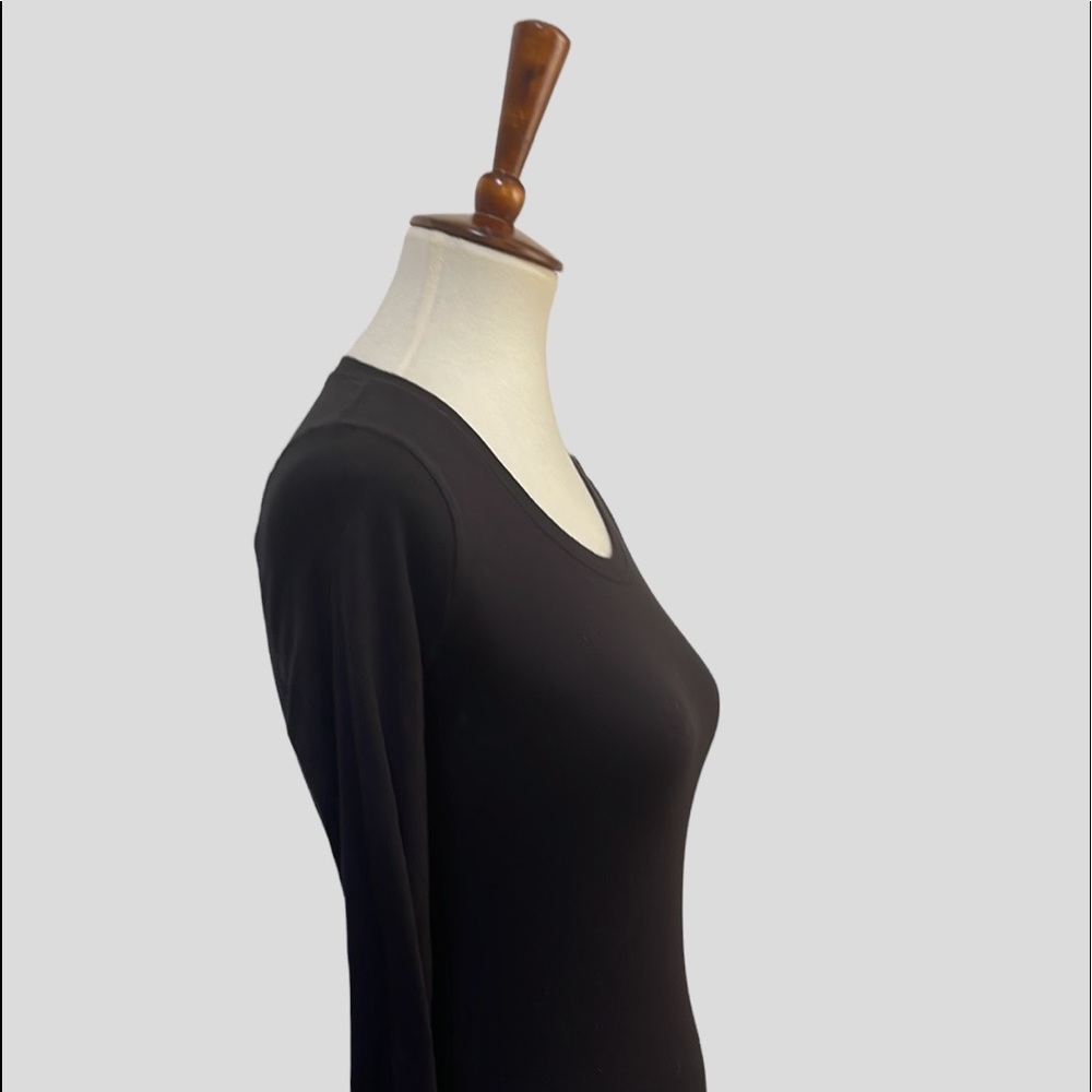 Long Sleeve Black Tee * Size Small 3 / 5 - Picture 2 of 11